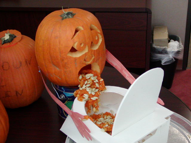Drunk pumkin